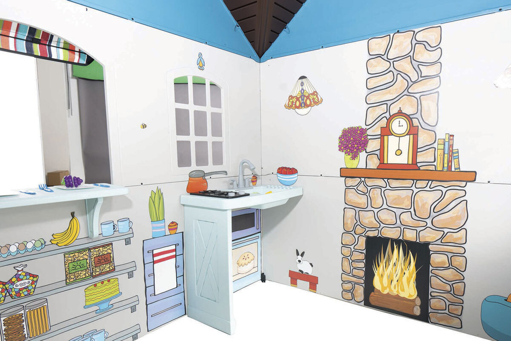 Детский домик Lifetime Playhouse, высота 2.15м