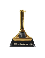 Shine Systems Ракель черный твердостью 90А с ручкой 15*12см