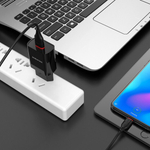 Сетевое зарядное устройство BOROFONE BA20A Sharp, кабель Type-C, 012993 Черный
