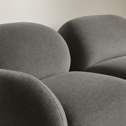 Дизайнерский модульный диван BLOB grey