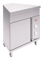 Прилавок нейтральный REFETTORIO RU20A45 угловой внутренний 45 градусов