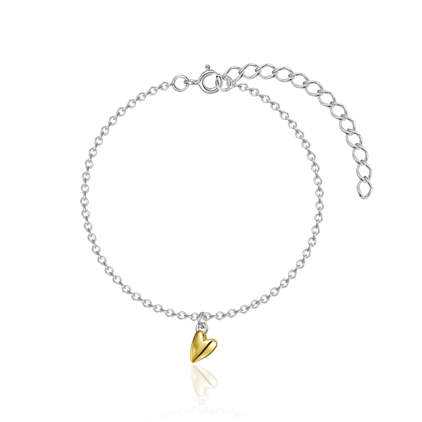 Браслет Love in биколор