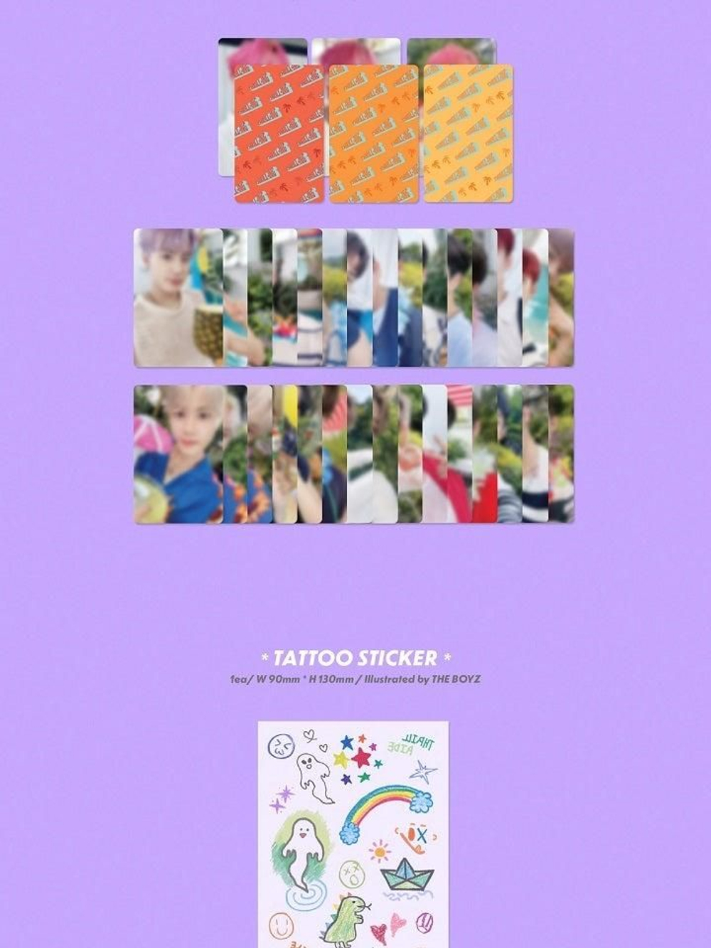Альбом THE BOYZ - THRILL-ING 6th Mini Album RANDOM Version