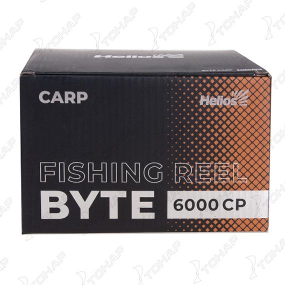 Катушка Byte carp 6000 CP 4+1 подшип + зап шпуля (HS-BC-6000-S) Helios