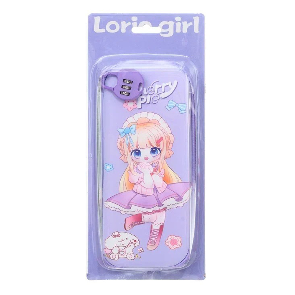 Пенал-косметичка Basir без наполнения, 22,5*10 см, серия "Девочка", ассорти