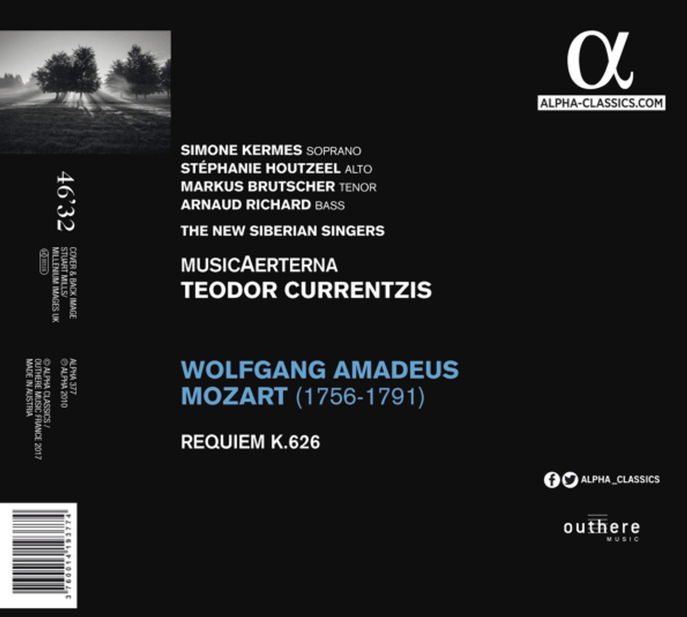 Teodor Currentzis / Mozart: Requiem (CD)