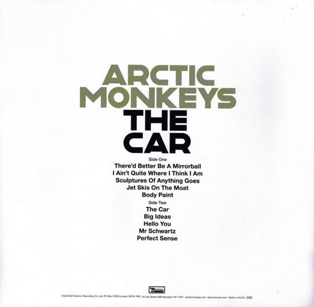 Arctic Monkeys. The Car (LP)