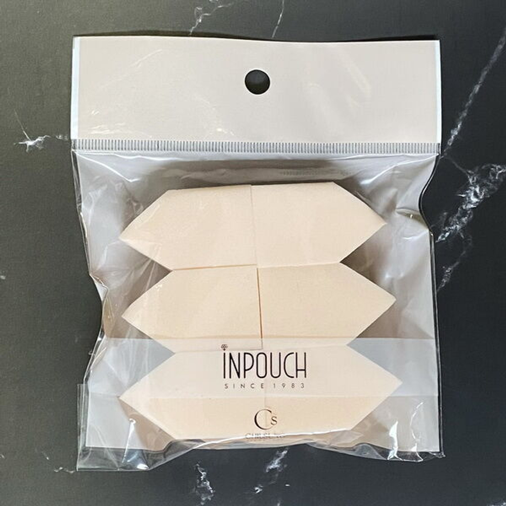Латексный спонж для нанесения макияжа Seven Star Inpouch House Latex Make Up Sponge, 6шт