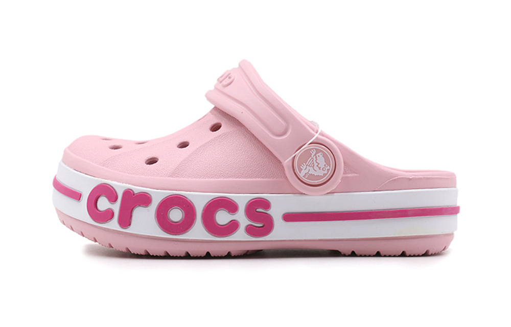 Children's Crocs Bayaband anti-kick shock absorption wear-resistant children's sandals pink