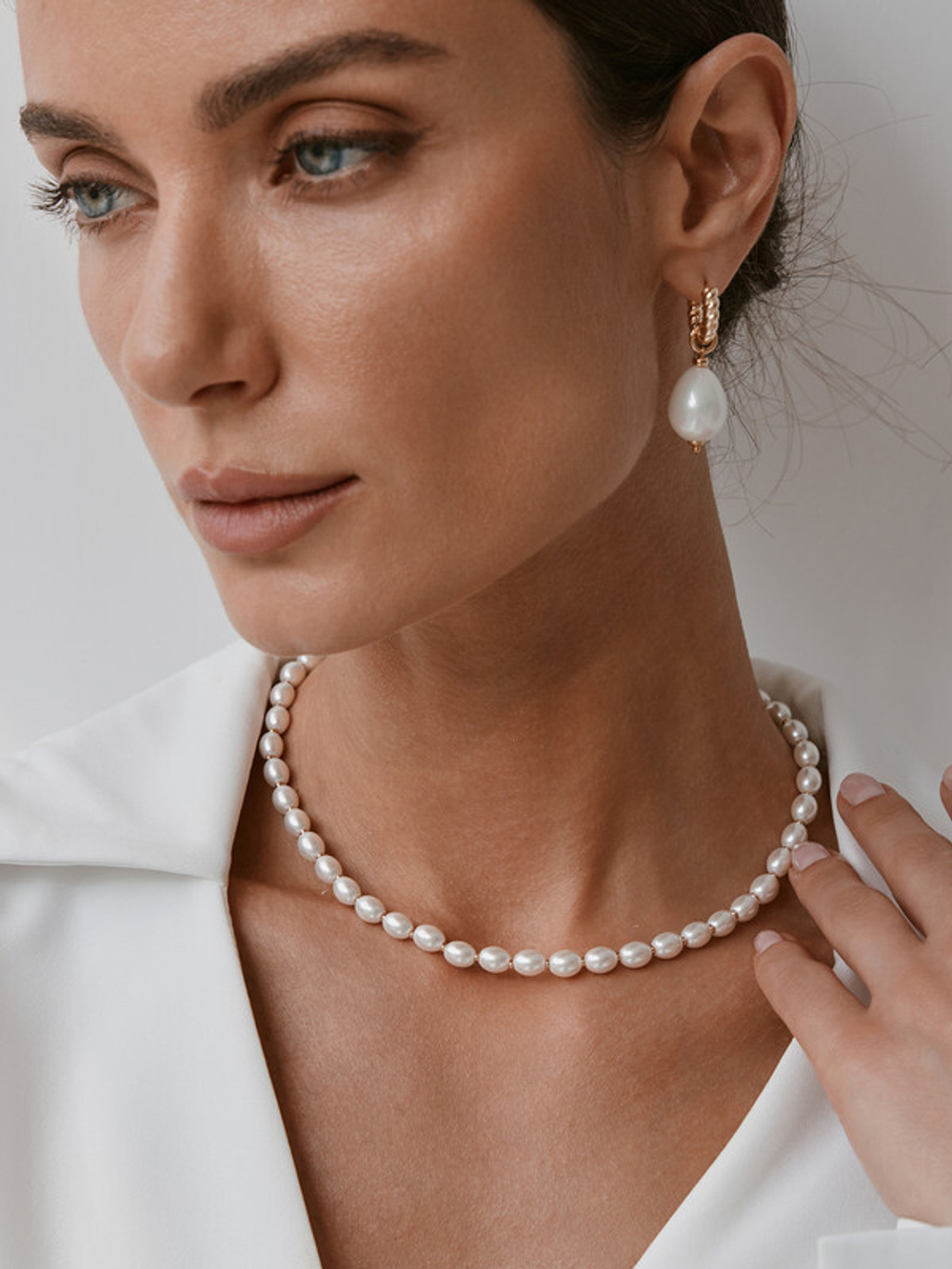 91003242 Колье Selena Pearls