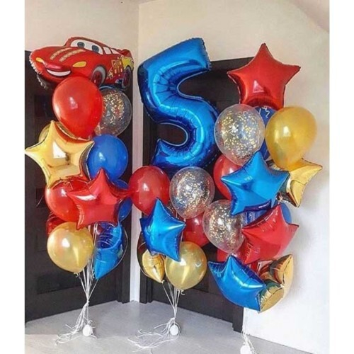 Букет шаров «Радужный Возраст»