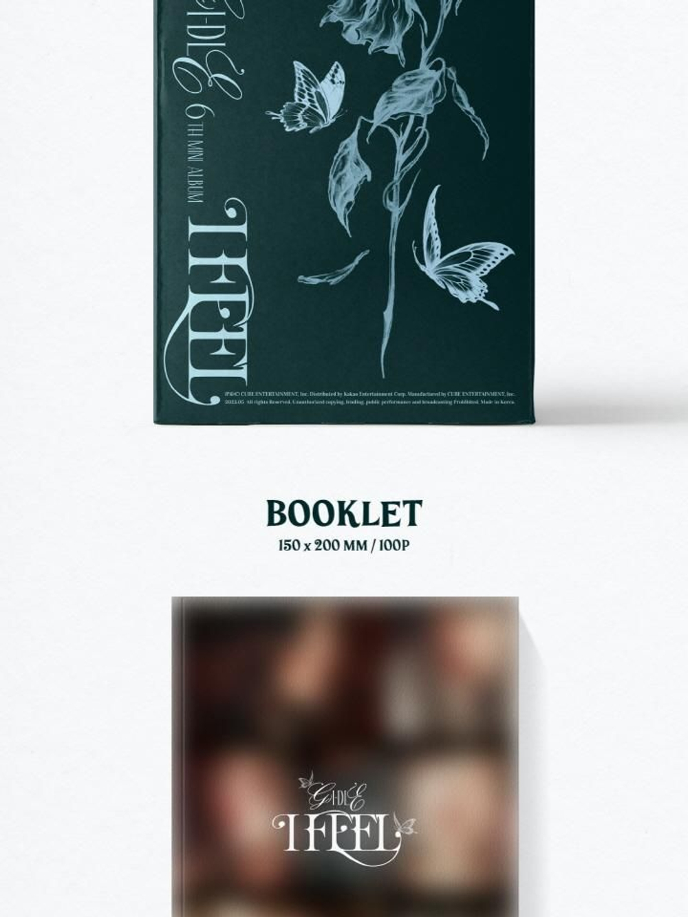 Альбом (G)I-DLE - I FEEL 6th Mini Album RANDOM Version