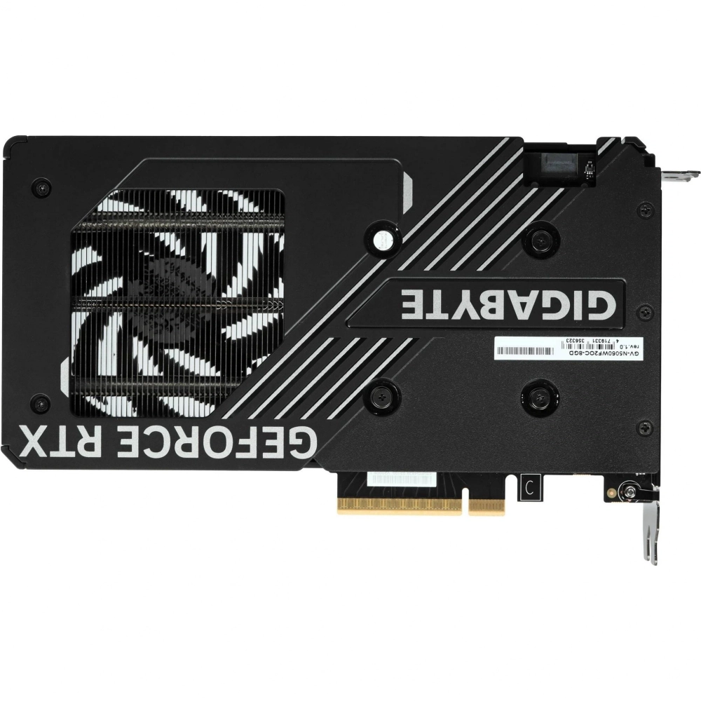 Видеокарта GigaByte RTX 5060 Windforce OC 8G GDDR7 (GV-N5060WF2OC-8GD)