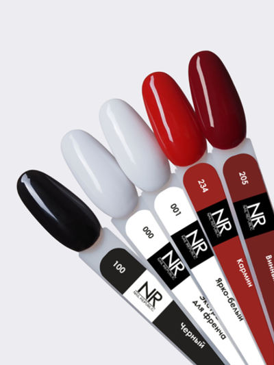 NR Classic Vamp Гель-лак 000 - Экстра белый, 10 мл