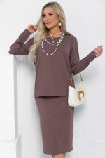 Костюм Очарование стиля (какао) К12788-25М LT Collection