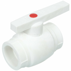 Кран шаровой PP-R d20 Белый ( упак. 2шт. ) VALFEX 10144020
