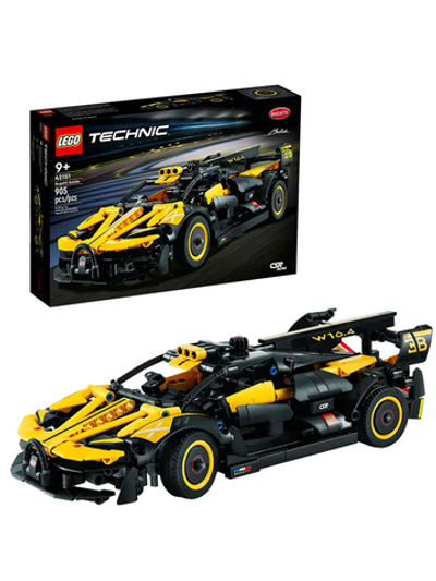 Конструктор Лего Техник Болид Bugatti | LEGO Technic Bugatti Bolide коллекционный набор, 42151, 905 деталей (9+)