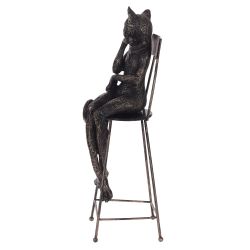 GAEM Фигурка декоративная "Кошка", L8,5 W8,5 H28,5 см