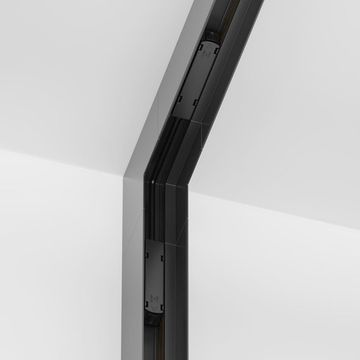 Коннектор угловой внутренний для накладного магнитного шинопроводаTRX010ICL-21B черный Gravity Maytoni