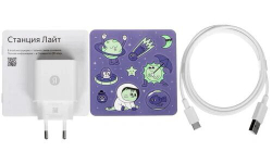 Умная колонка Яндекс Станция Лайт 2, Фиолетовая (YNDX-00026VIO)