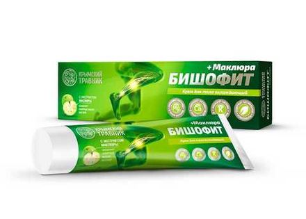 "Бишофит + Маклюра" крем для тела с охлаждающим эффектом