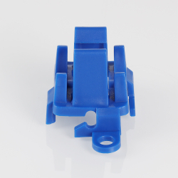 Клипса поворотная для крепления труб к арматурной сетке 14–20 мм