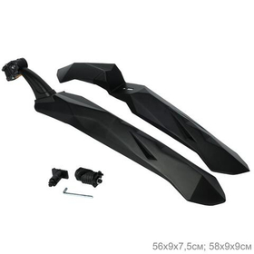 Крылья для велосипеда для колёс на 24-29". COMIRON Signature Series Matte. комплект 2 шт.