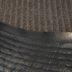 Коврик 50*80см влаговпитывающий ребристый, коричневый