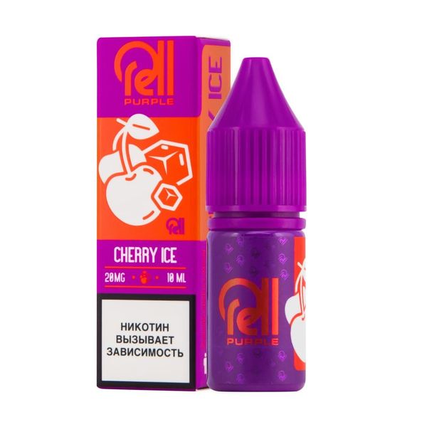 Купить Жидкость Rell Purple Salt - Cherry Ice 10 мл