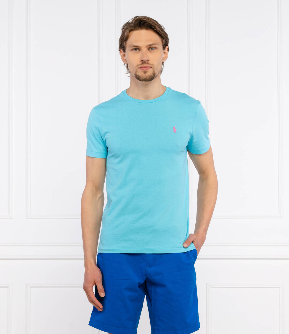 Футболка POLO RALPH LAUREN - голубой(710671438)
