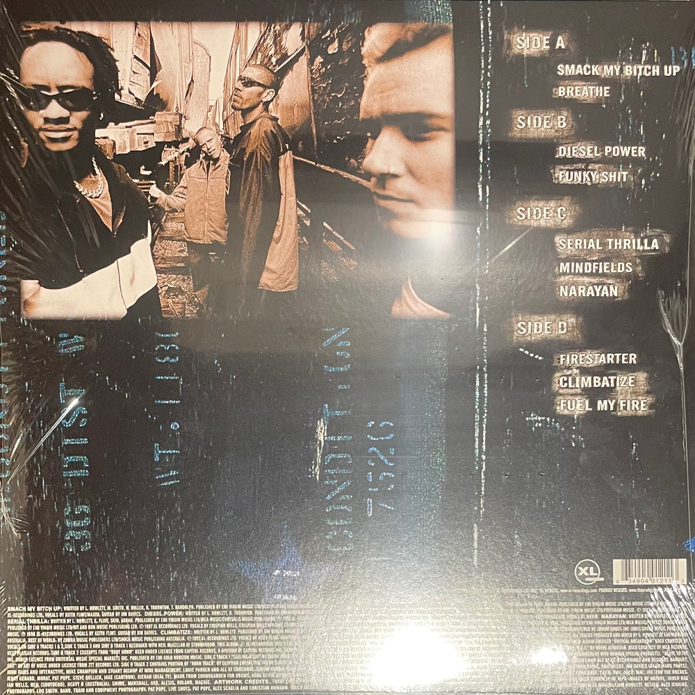 Виниловая пластинка Prodigy – The Fat Of The Land 2LP
