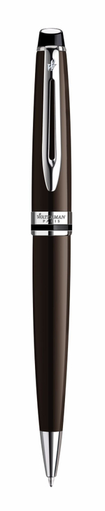 *Шариковая ручка Waterman Expert 3, цвет: Deep Brown CT, стержень: Mblu