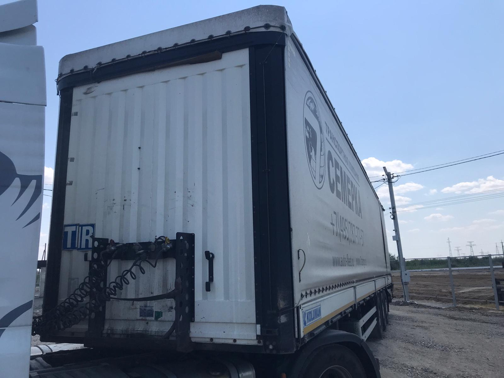 KOLUMAN S Полуприцеп шторный S (длина 16,5 м.)