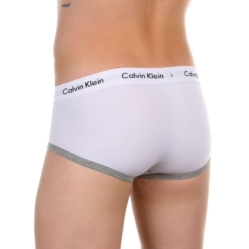 Мужские трусы брифы белые Calvin Klein