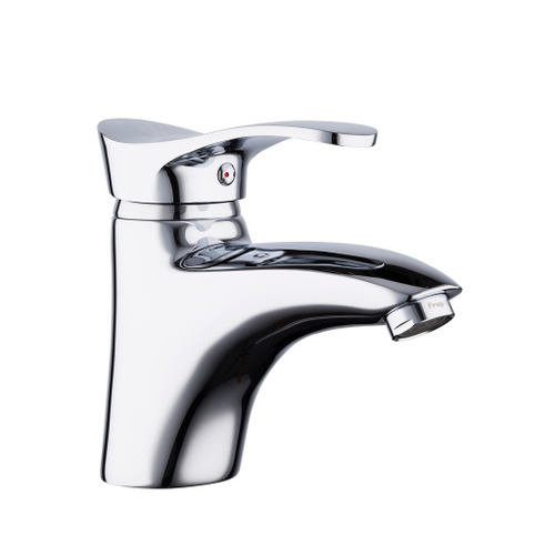 Смеситель для раковины 40к F1001 FRAP (литой, п/гайку, хром, латунь)