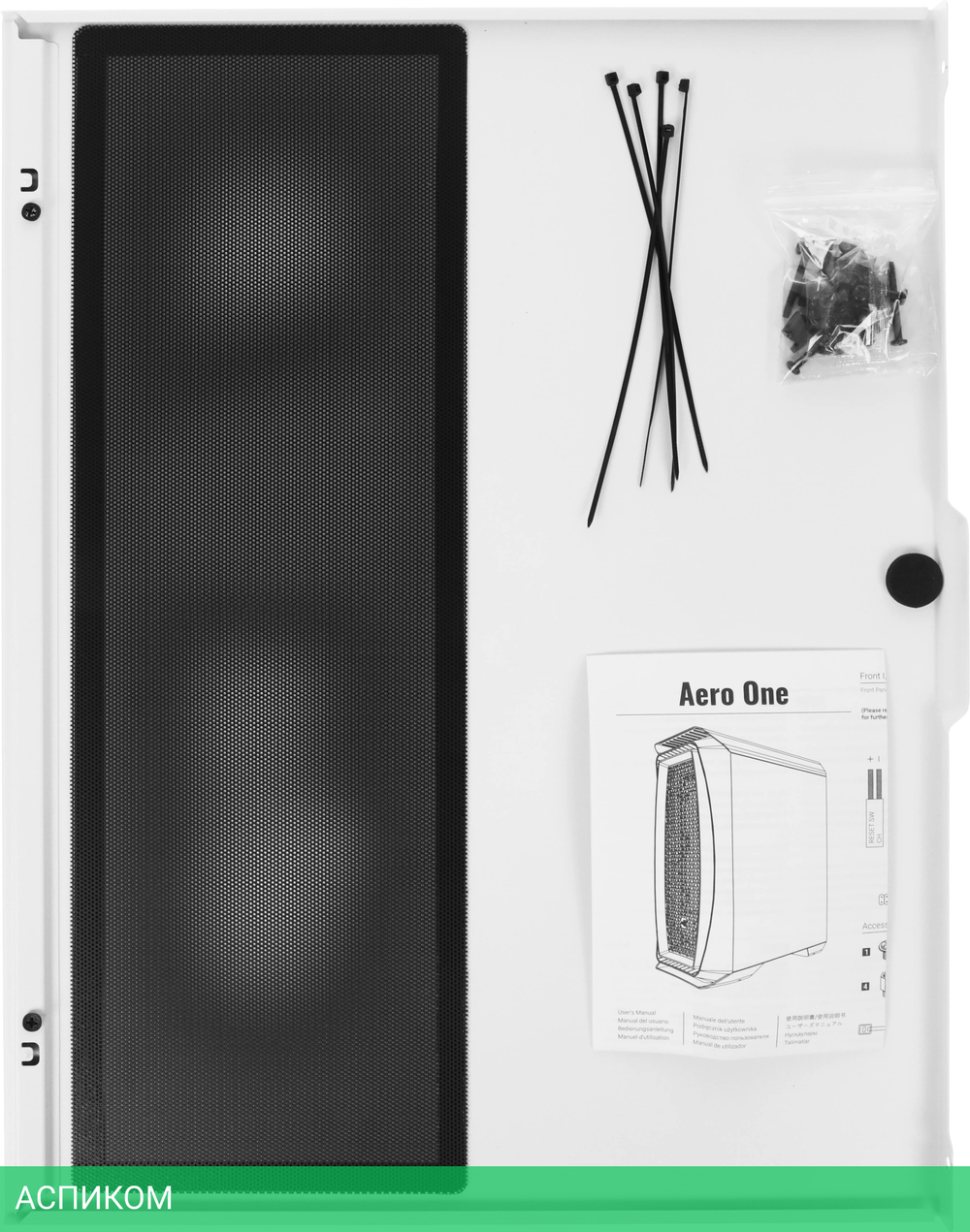 Корпус Aerocool Aero One белый без БП (Frost-G-WT-v1)