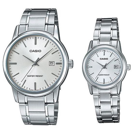 Парные часы Casio Standard: MTP-V002D-7AUDF и LTP-V002D-7AUDF