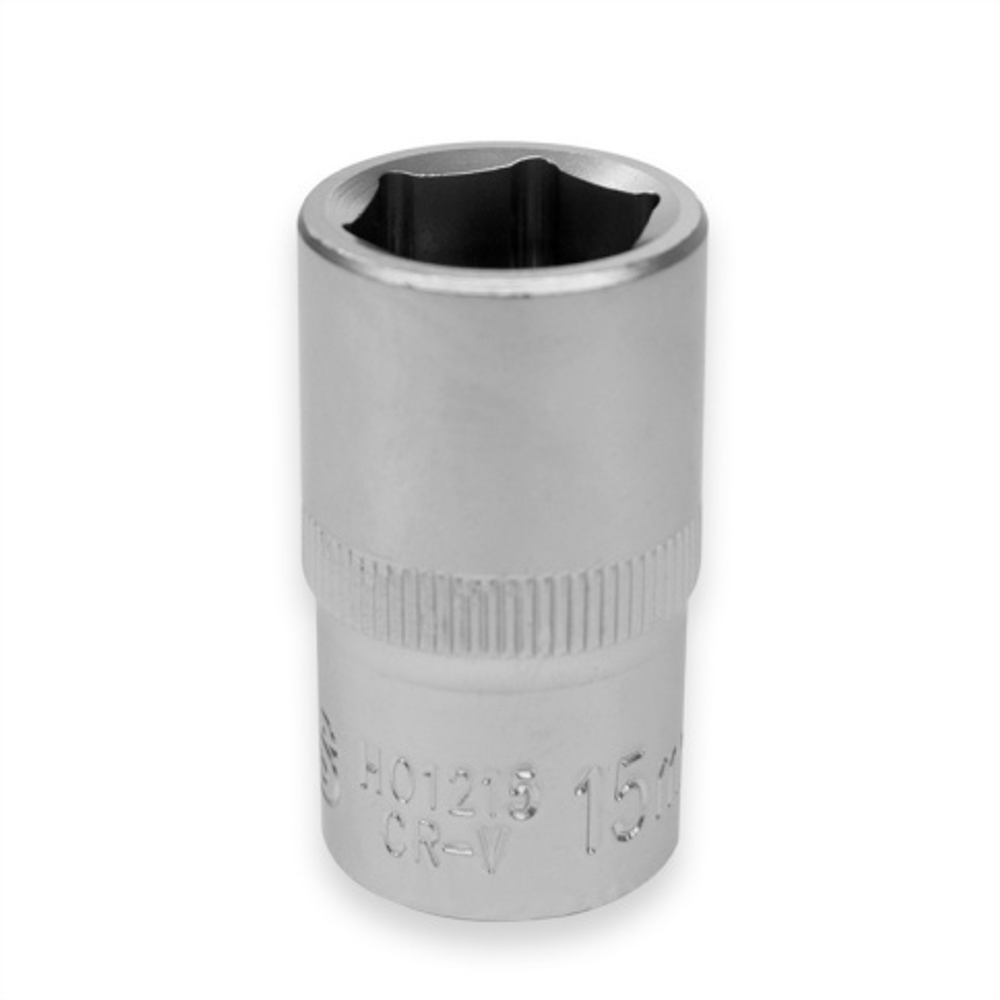 Головка торцевая 6-гранная 1/2''DR (15 мм) AVS H01215
