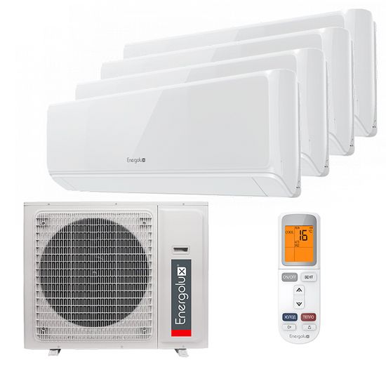 Мультисплит система на 4 комнаты Energolux ESAS09M3_WF_AR2_DC x 4 / ESAM36M2_AR2_DC4