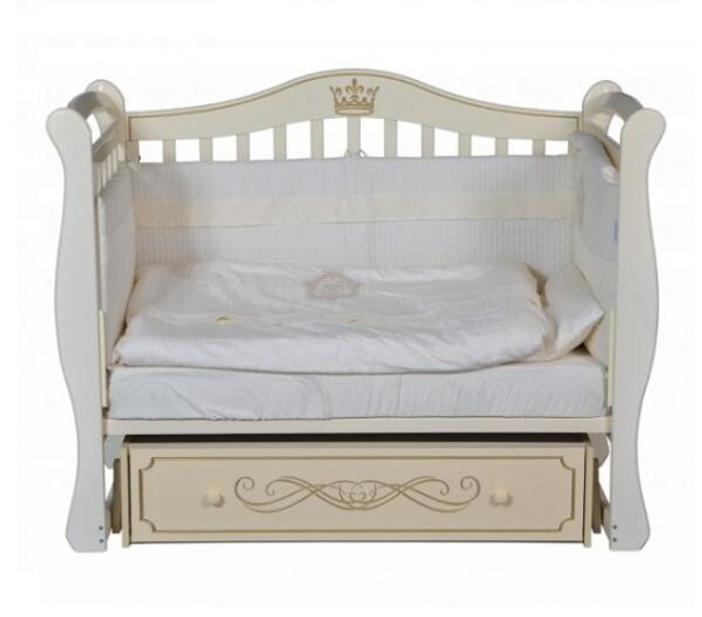 Детская кроватка Bellini Stella (универсальный маятник) слоновая кость