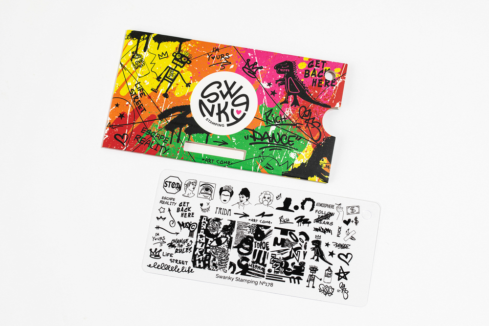 Swanky Stamping Пластина для стемпинга 178