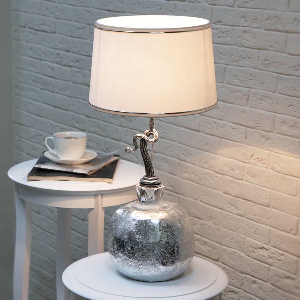 Настольная лампа Гранат Айс Снег