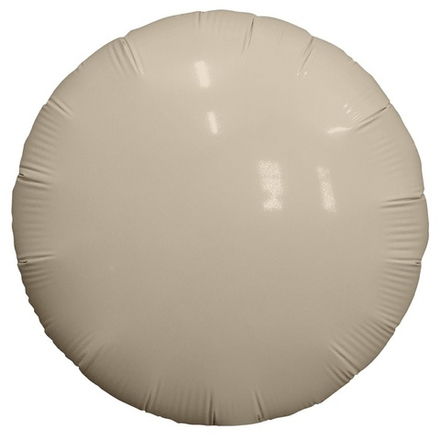 Шар "Круг" Сатин Крем 45 см