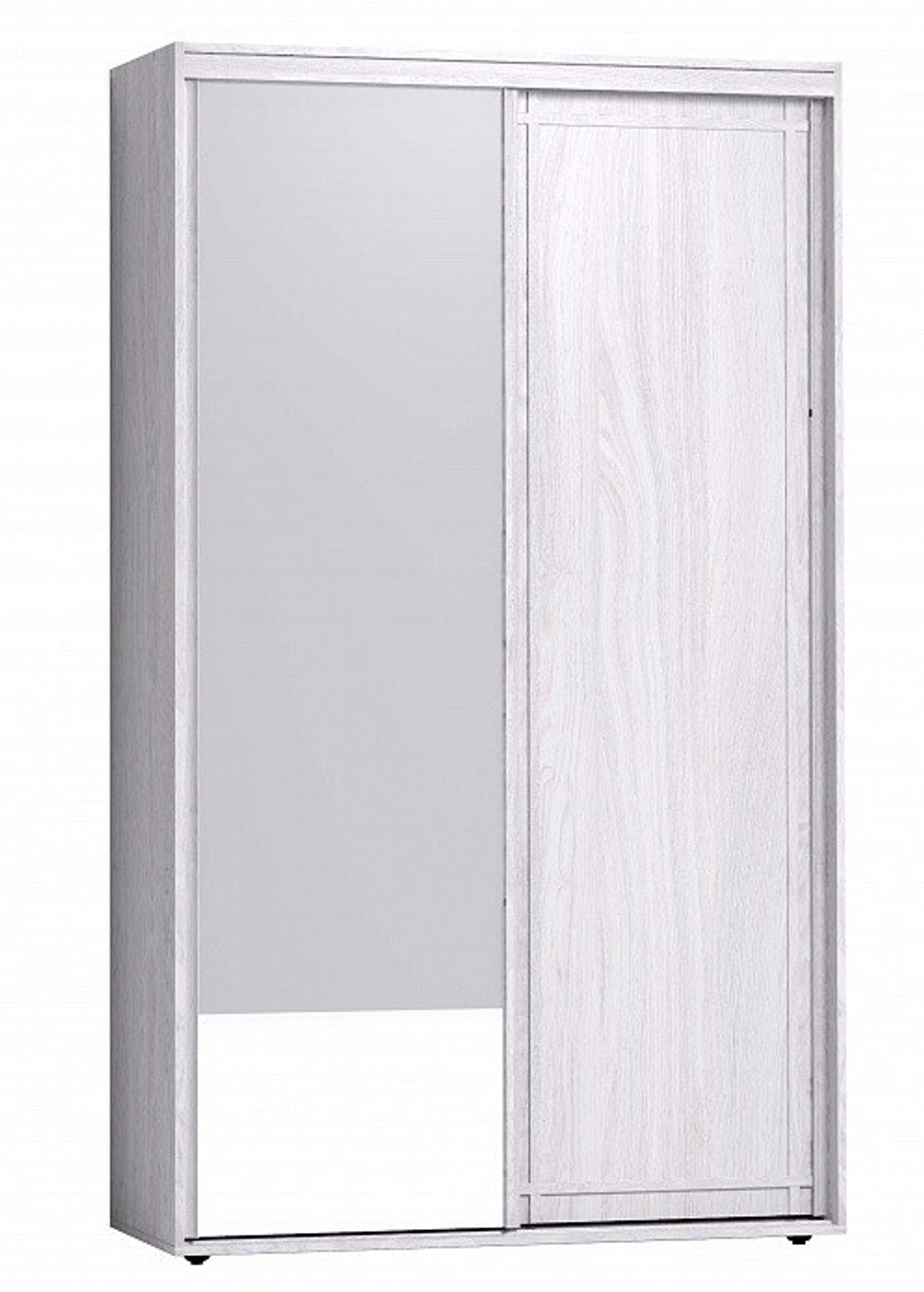 Шкаф-купе с зеркалом Sherlock 303 Ясень анкор светлый