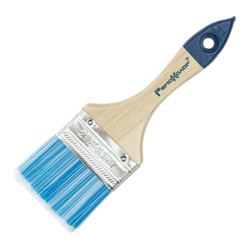 01-1-525 Кисть малярная плоская "Стандарт Аква"  2.5"-63мм