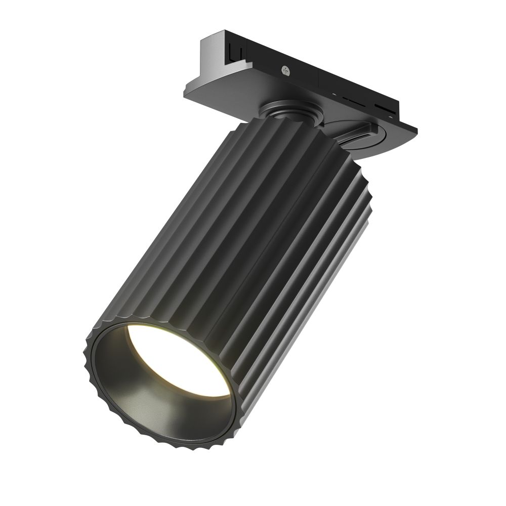 Трековый однофазный светильник Maytoni   TR218-1-GU10-BK