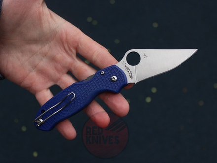 Нож Spyderco Para 3 Blue LTW C223PBBK Blue LTW