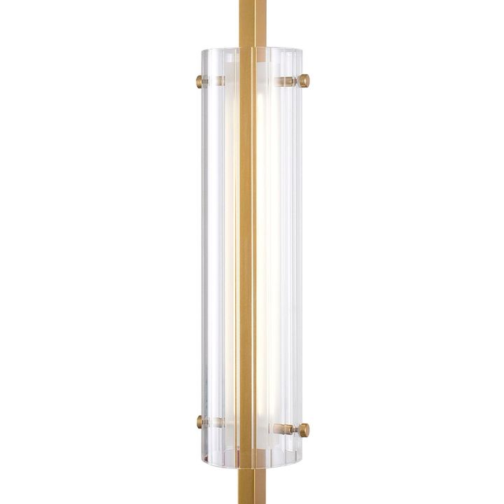 Подвесной светодиодный светильник Indigo Vitreo 11067/A/1P Brass V000173L