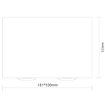 ST109.507.02 Светильник потолочный Белый GU10 2*50W  L181xW100xH123 220V Без ламп