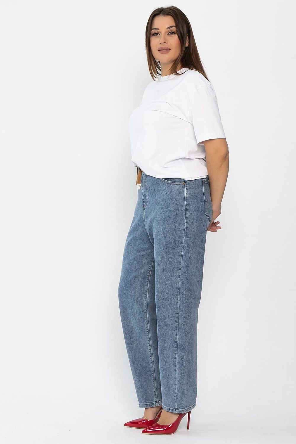 Джинсы Бэззи (светло-синие) Б14218-4М LT Collection